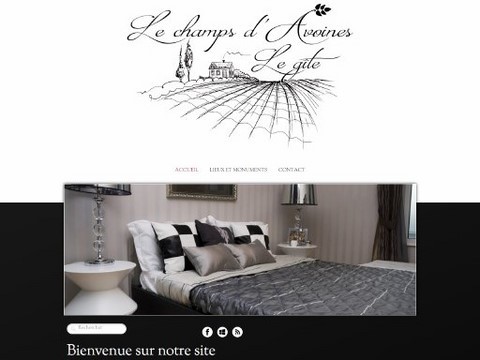 Le site de Le champs d'avoines